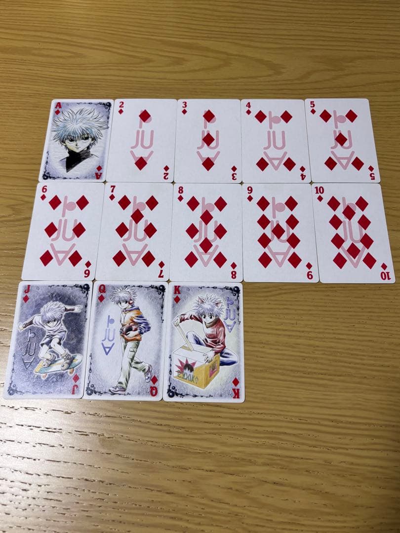 HUNTER×HUNTER ハンター協会公認トランプ ゴールド ハンターハンター