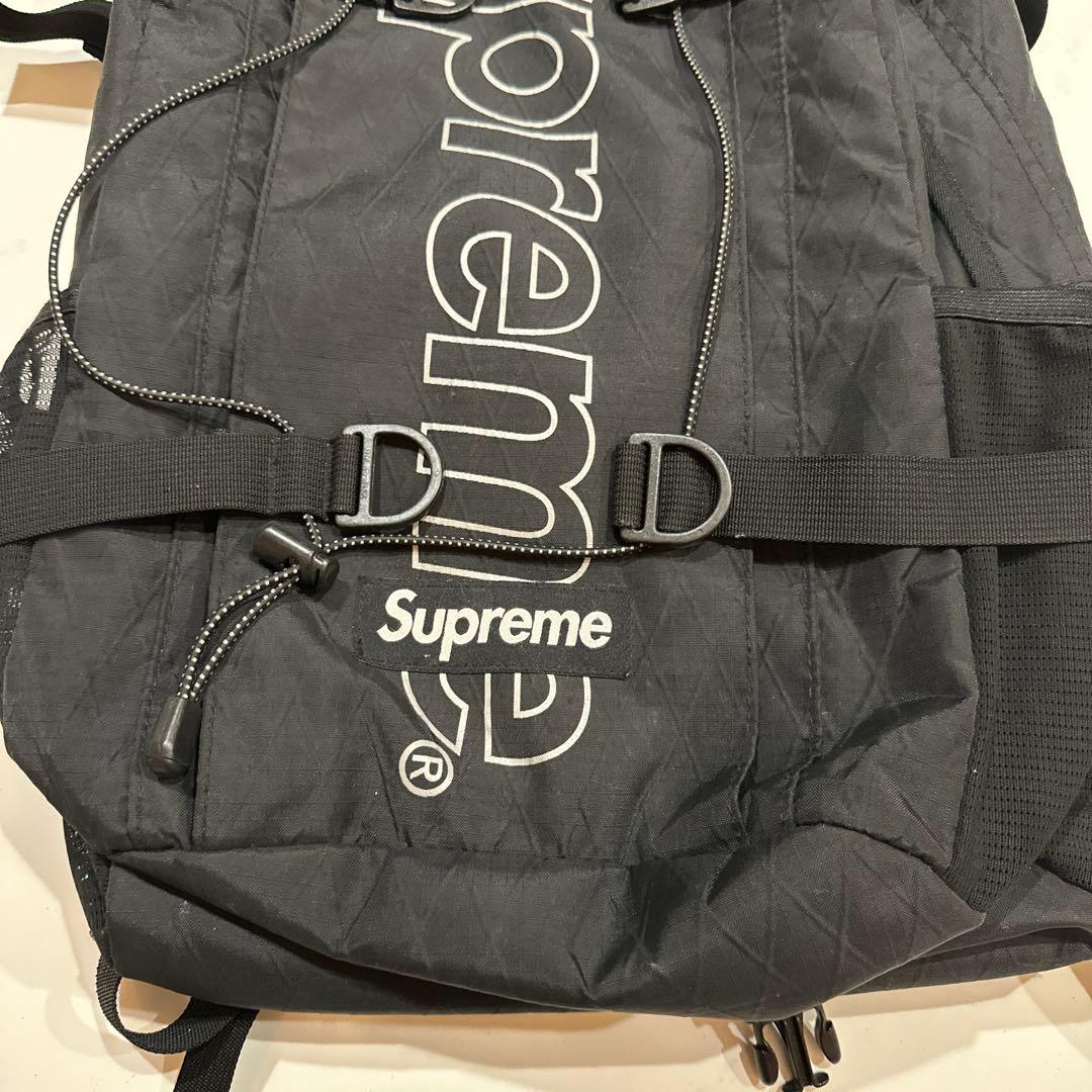 Supreme 黒 リュック・バック