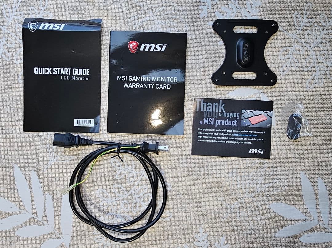 MSI MAG341CQ VESAマウント付 MSI MAG341CQ VESAマウント付