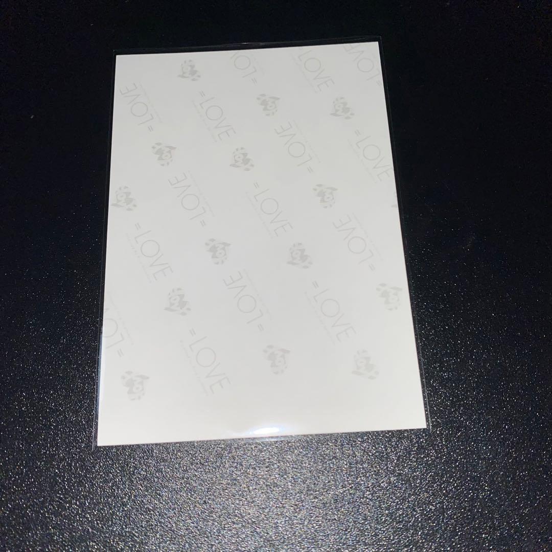 ＝LOVE イコラブ 生写真 直筆 木漏れ日メゾフォルテ 瀧脇笙古 チュウ