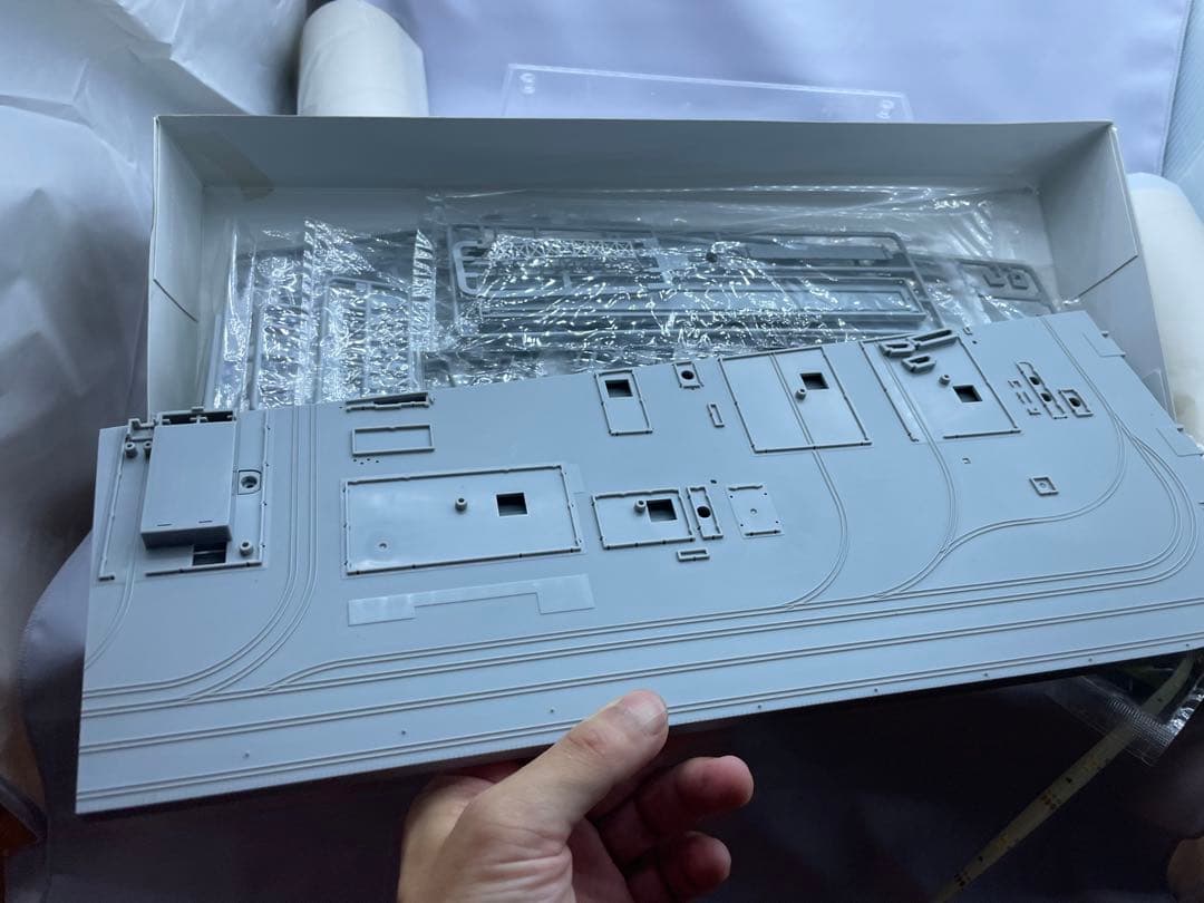 戦艦大和のラジコンや呉軍港のジオラマ　レジン