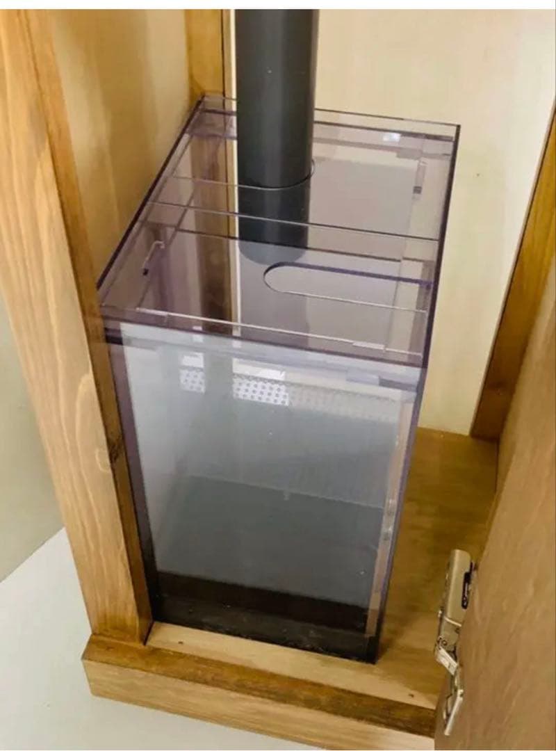 1セット限定 300x300x400オーバーフロー水槽セット フランジ加工付