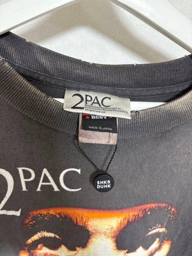 トップス SAINT Mxxxxxx x 2PAC SS Tee \"Black\"