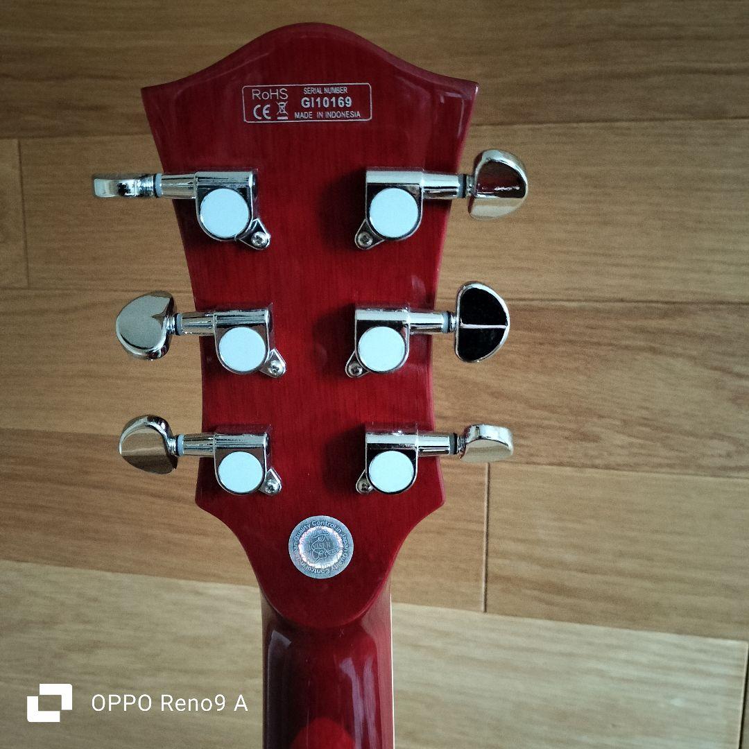 Bacchus DUKE-STD A-RED グローバルシリーズ レスポール