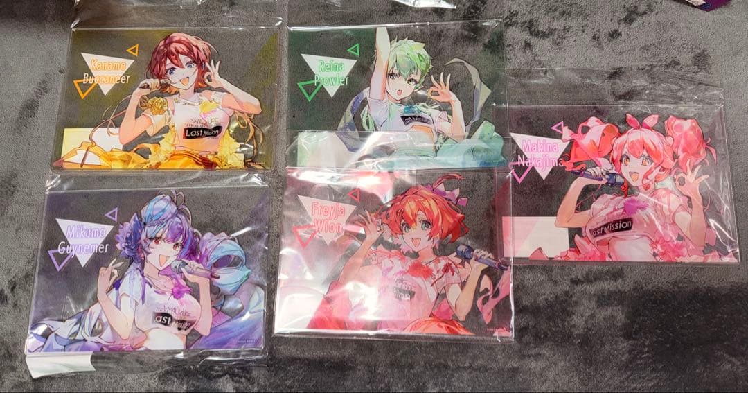 マクロスΔ ワルキューレ衣装展 アクリルボード 5種セット