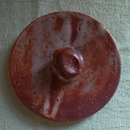 A 29 茶道 水指 鼠志野・加藤鐐作 ( 未使用品 )｜