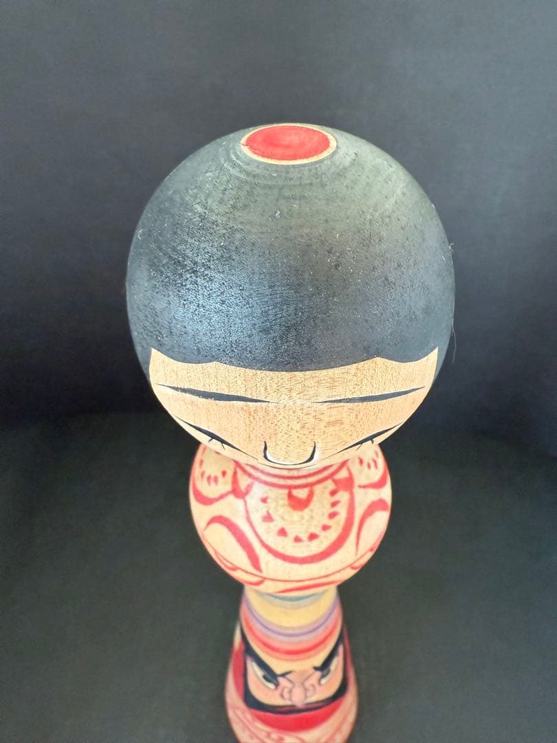 盛秀太郎作 手描き 希少品 盛秀太郎 津軽系 温湯こけし 伝統こけし