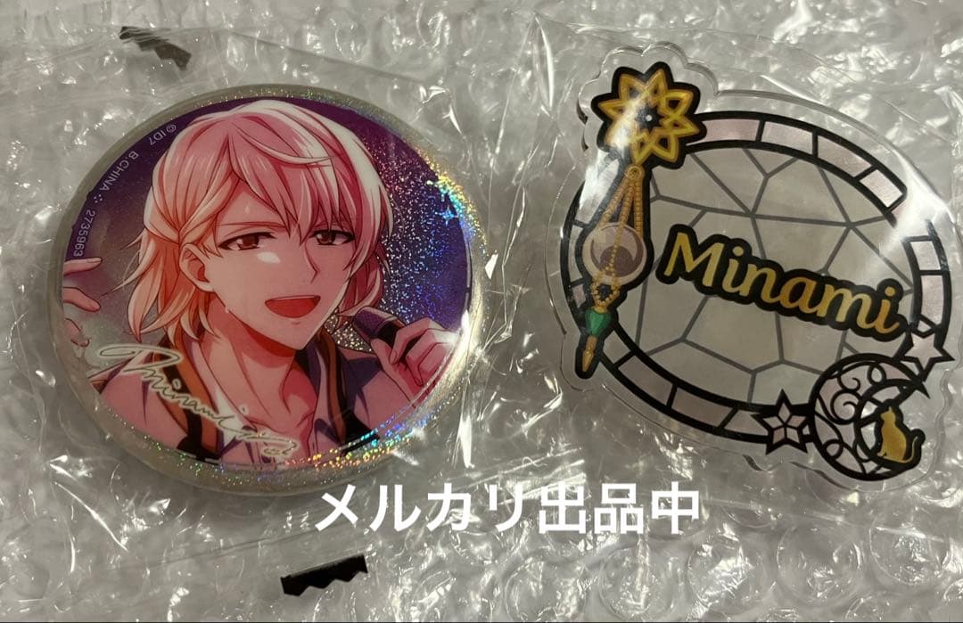 アイナナ 棗巳波 缶バッジ&ネームバッジ 2点セット - メルカリ