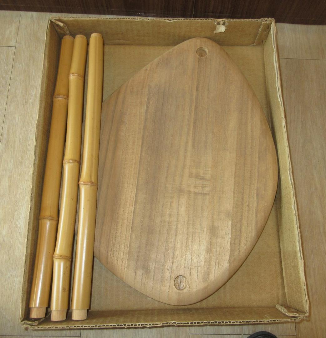 送料込【逢絢亭】茶道具 棚物 蛤卓 組立式 裏千家好写