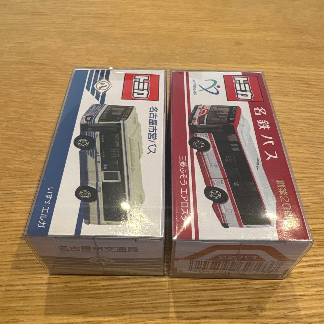 トミカ　新品未開封　名鉄バス・名古屋市営バス 2個セット　愛知県　名古屋