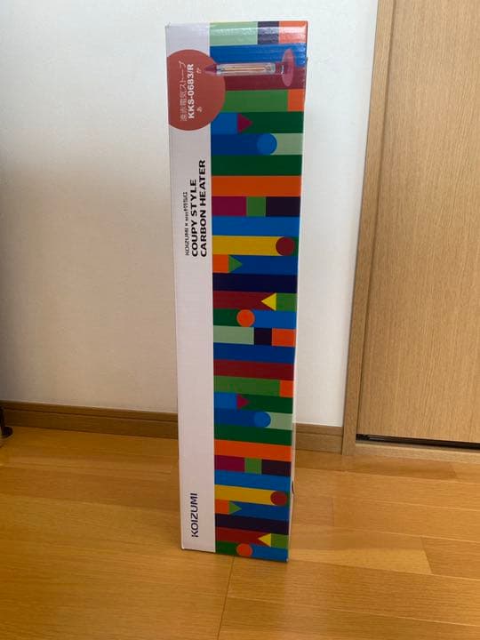 コイズミ 遠赤電気 グラファイトカーボンヒーター レッド KKS-0683/R