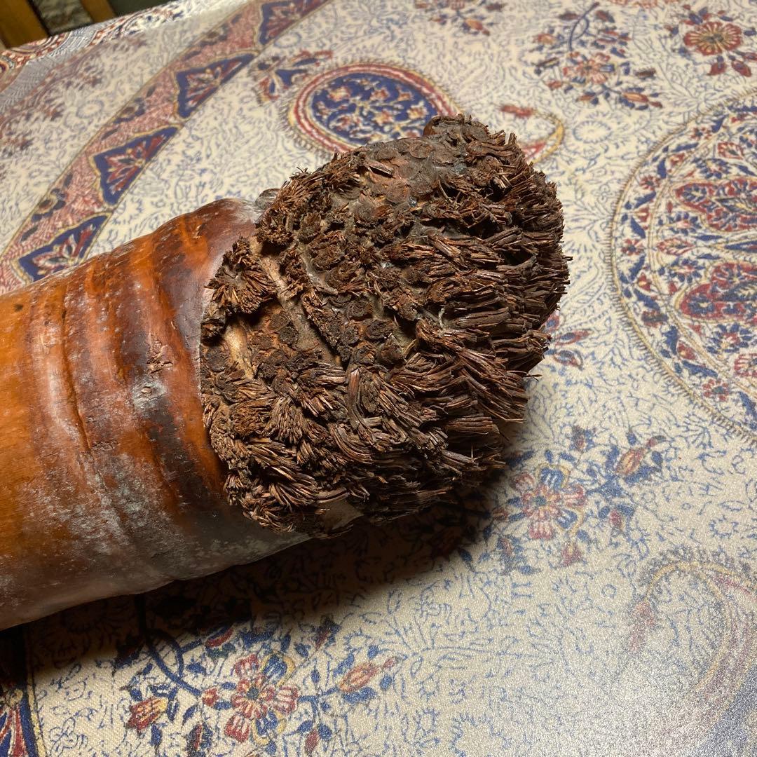 達磨 竹彫刻（H3）【kurokunn】