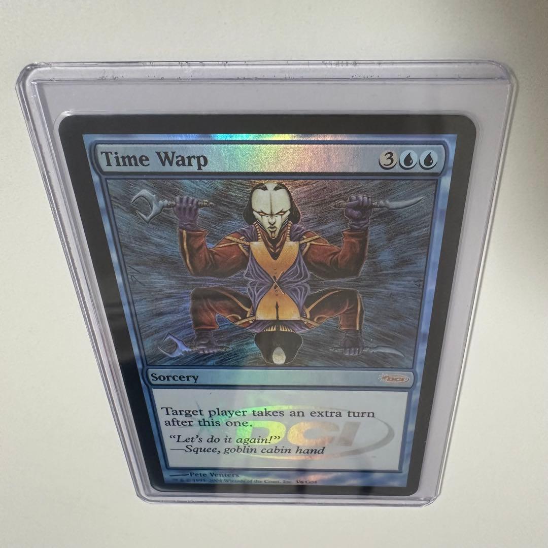 MTG/時間のねじれ/Time Warp/ジャッジ褒賞(DCIマーク)Foil