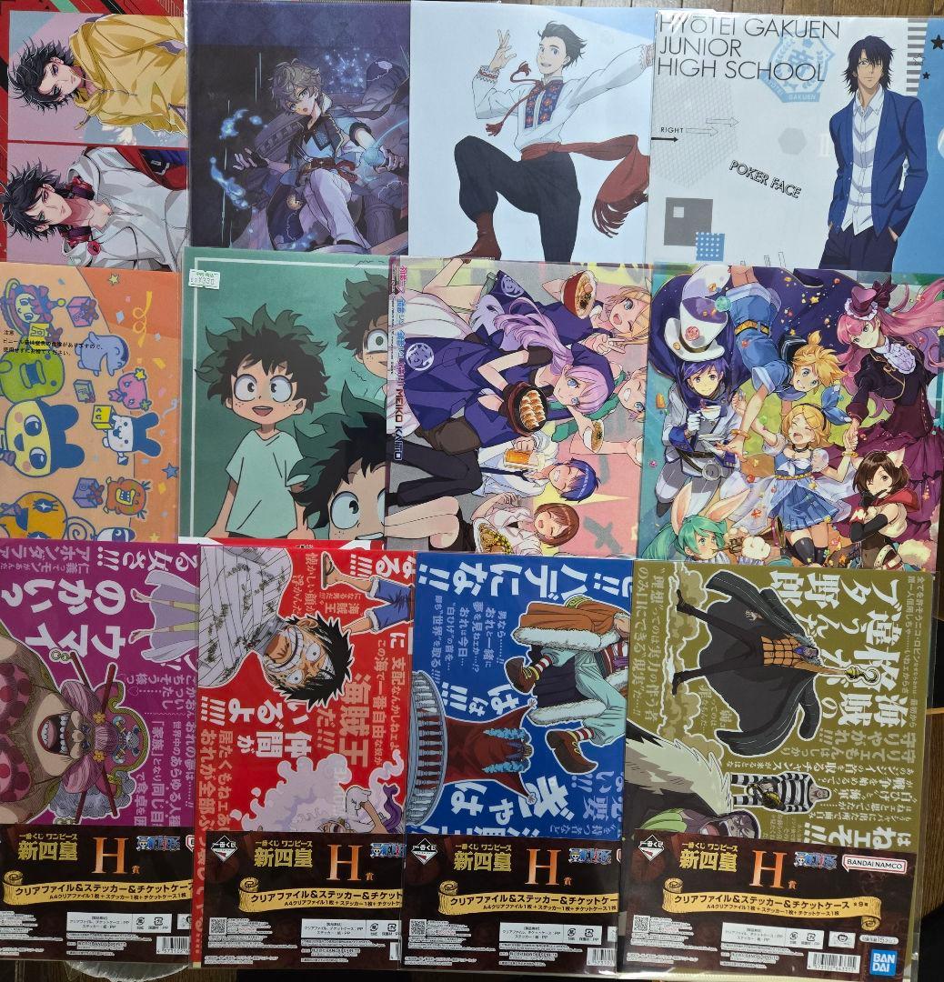 アニメグッズ キャラクターグッズ クリアファイル まとめ売り 200枚以上