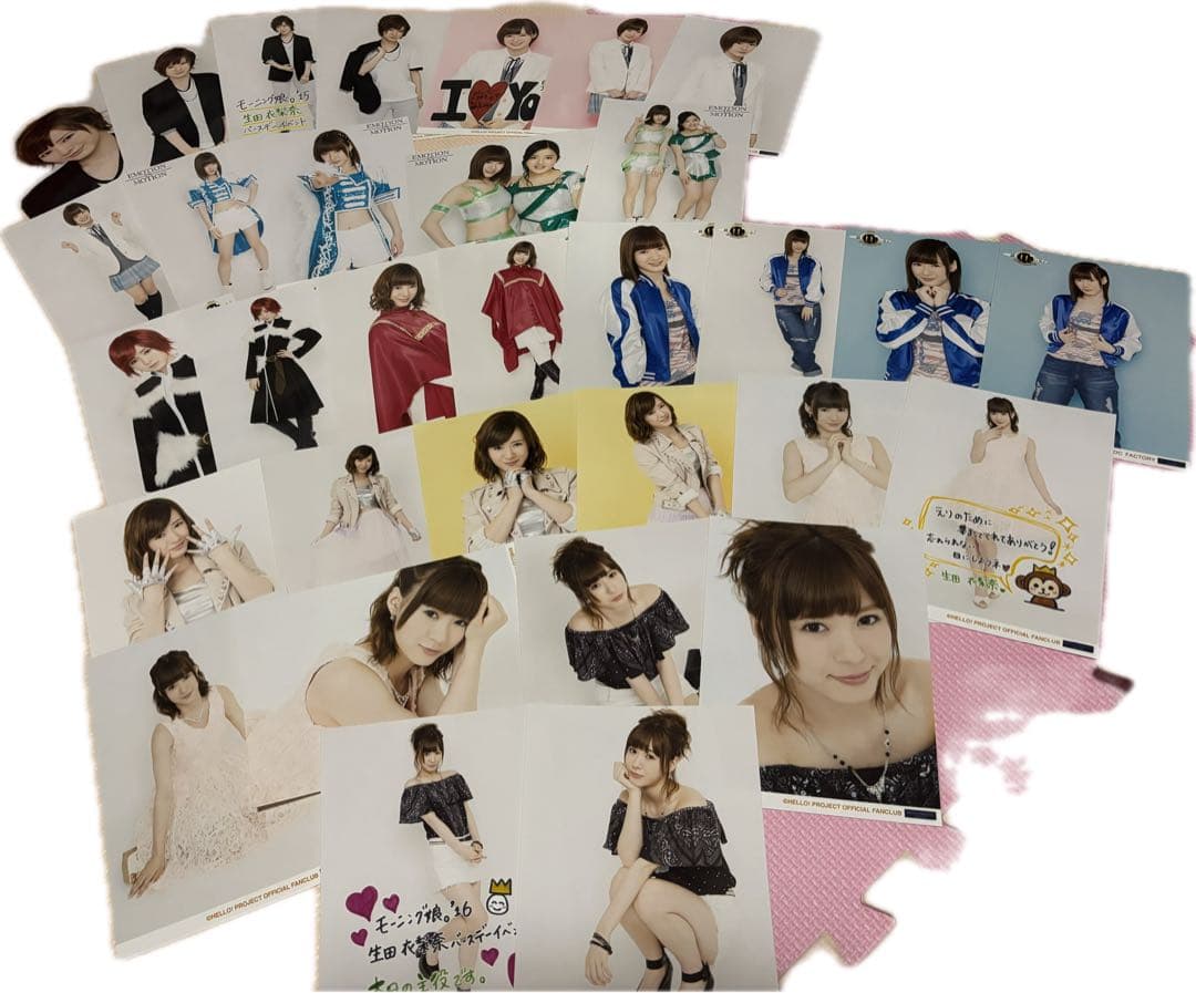 生田衣梨奈モーニング娘。生写真133枚グッズピンナップポスターまとめ