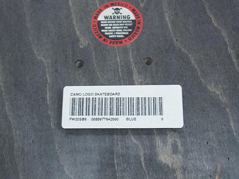 新品 シュリンク付 Supreme Camo Logo Skateboard