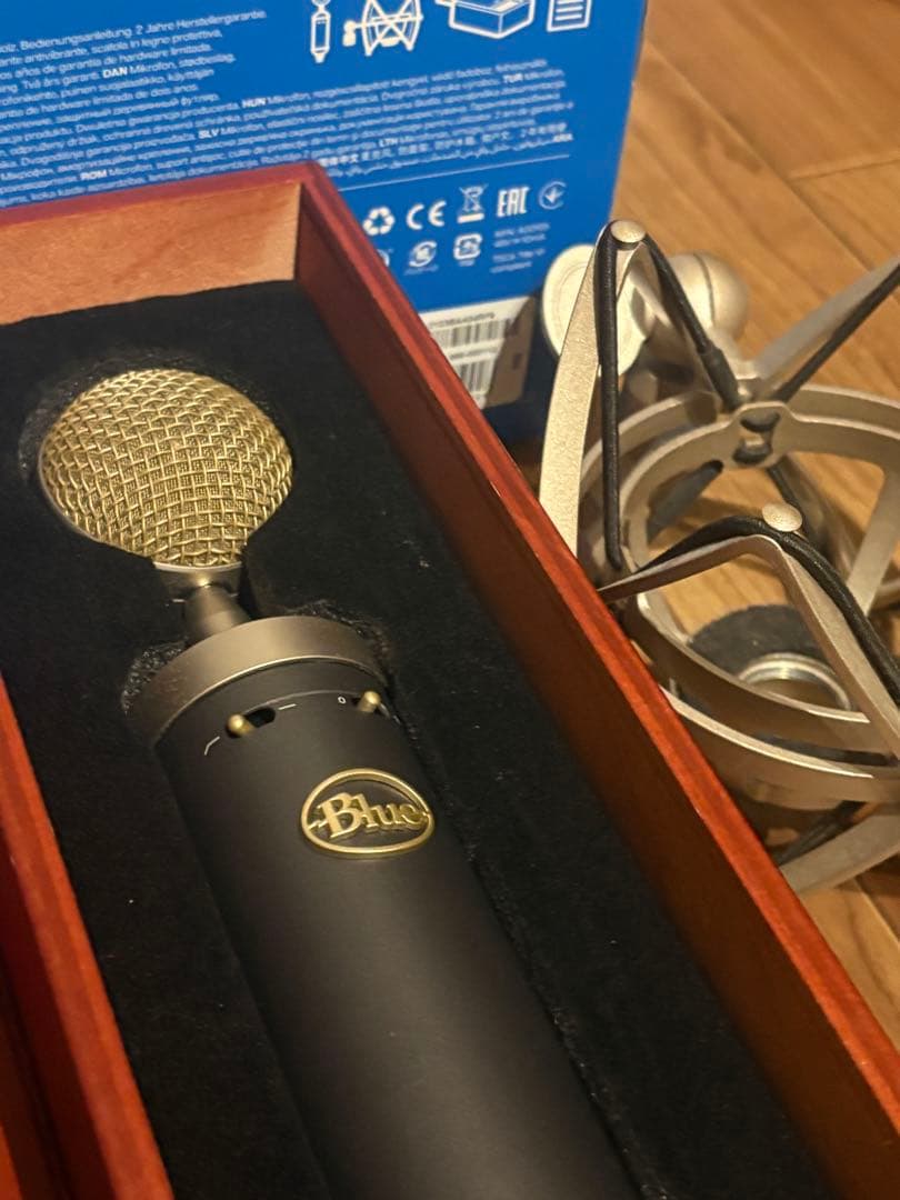 Blue Baby Bottle SL コンデンサーマイク　箱、木箱付き