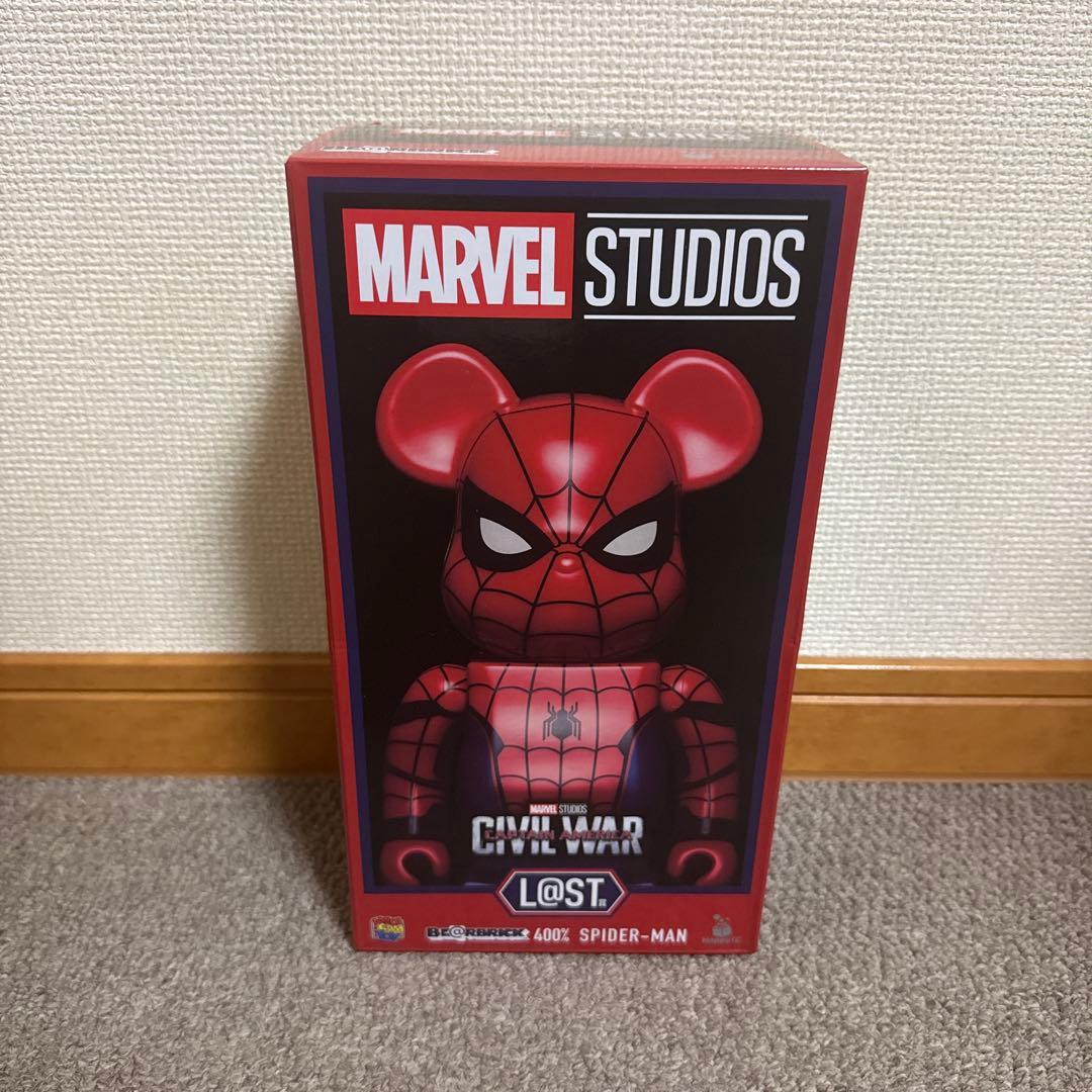 BE@RBRICK 400% Spider-Man Civil War