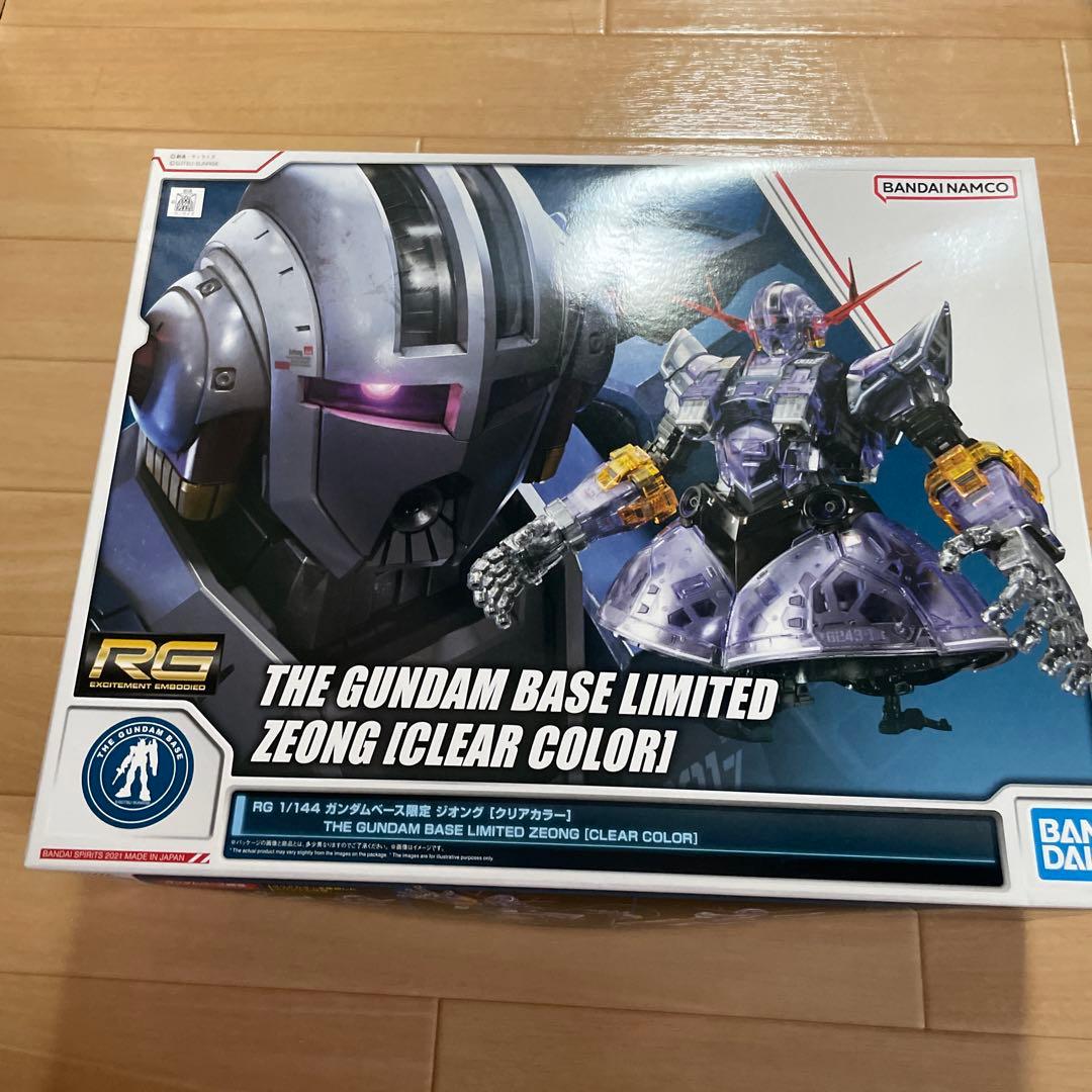 RG ジオング (クリアカラー) ガンダムベース限定 未組立品