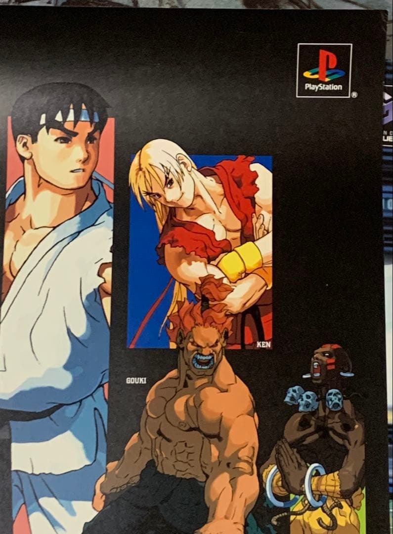 B2】 X-MEN VS STREET FIGHTER EX 販促 ポスター