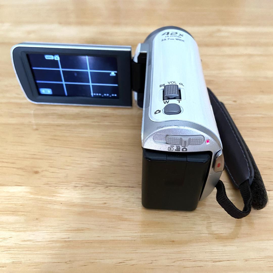 Panasonic HDC-TM45 ビデオカメラ 本体 パナソニック 白