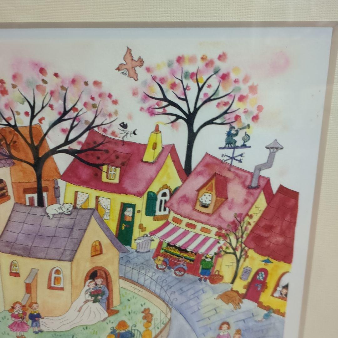 希少 限定 Clyv クリーブ 版画 村の結婚式 - メルカリ