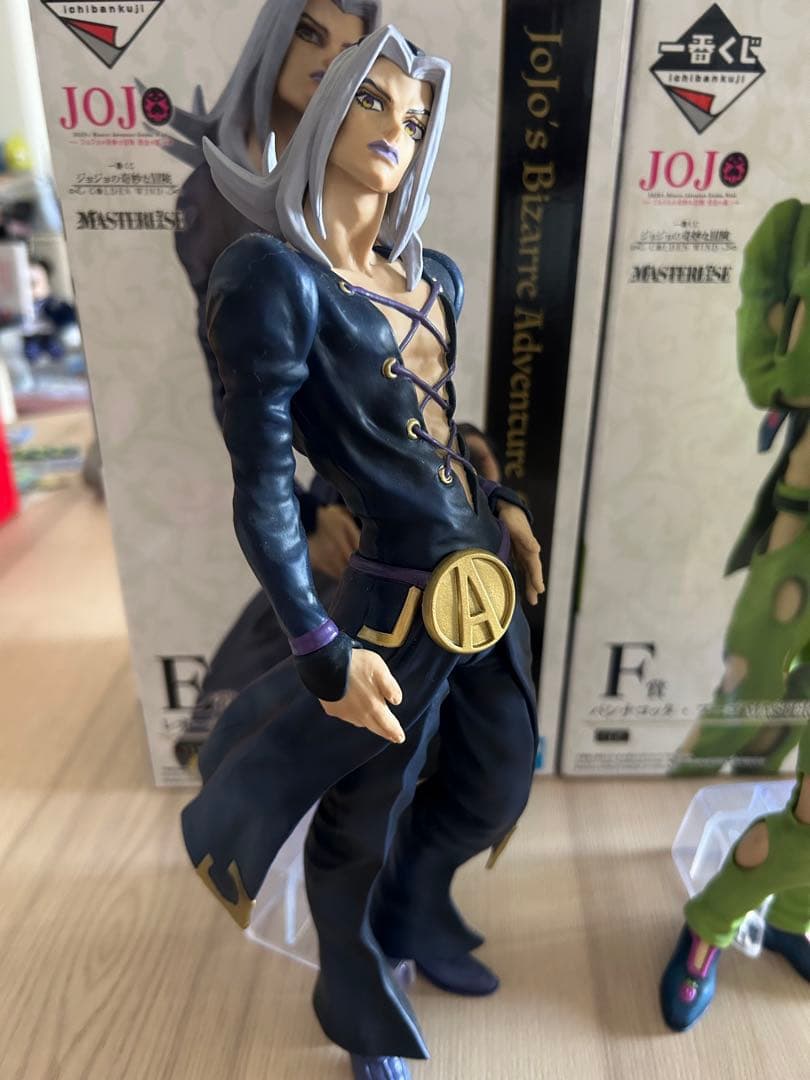 一番くじ　ジョジョの奇妙な冒険　黄金の風　フィギュアセット
