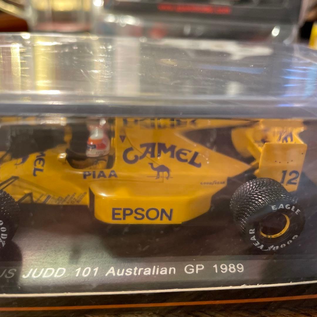 絶版　RG特注　1/43 ロータス　101 オーストラリアGP 1989 中嶋悟