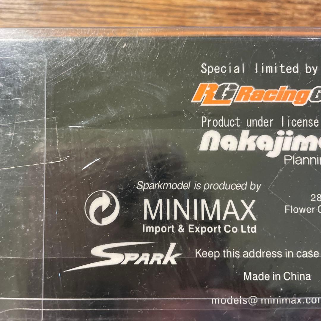 絶版　RG特注　1/43 ロータス　101 オーストラリアGP 1989 中嶋悟