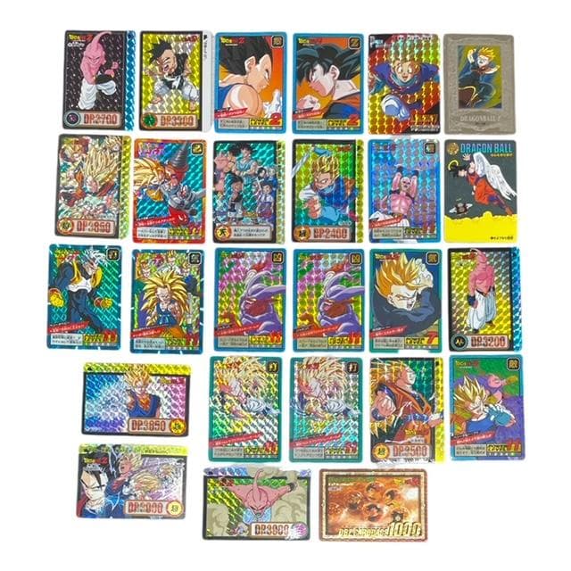 ドラゴンボールカードダスキラまとめ売り＆ファイルジャンボカード付き