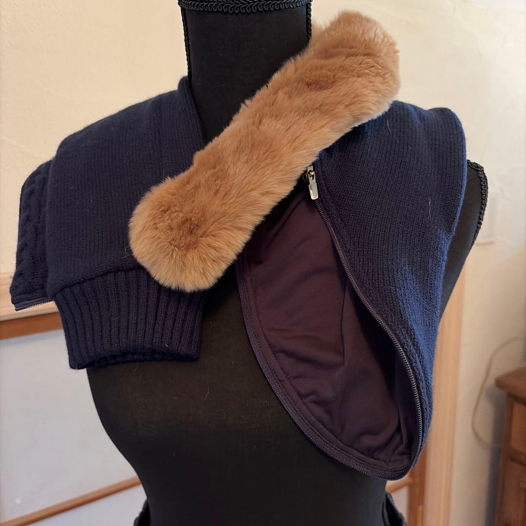 Paul Stuartゴルフ　ツーウェイダウンジャケット&巻きスカート