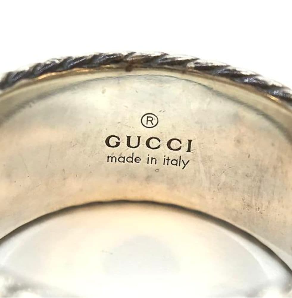 GUCCI アラベスク リング シルバー925 11号