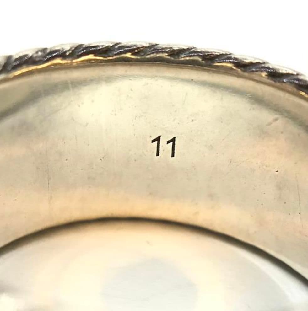 GUCCI アラベスク リング シルバー925 11号