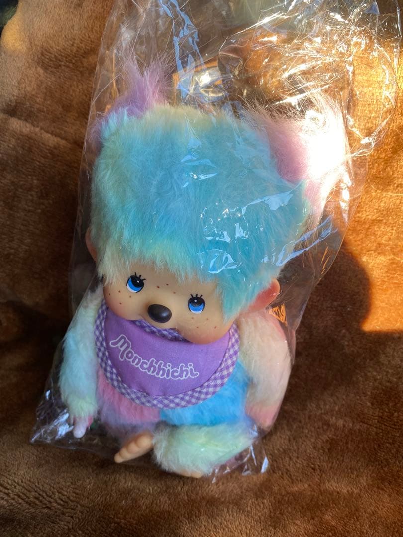 レア☆モンチッチ　ブルーアイレインボーヴンテージツインテール♡