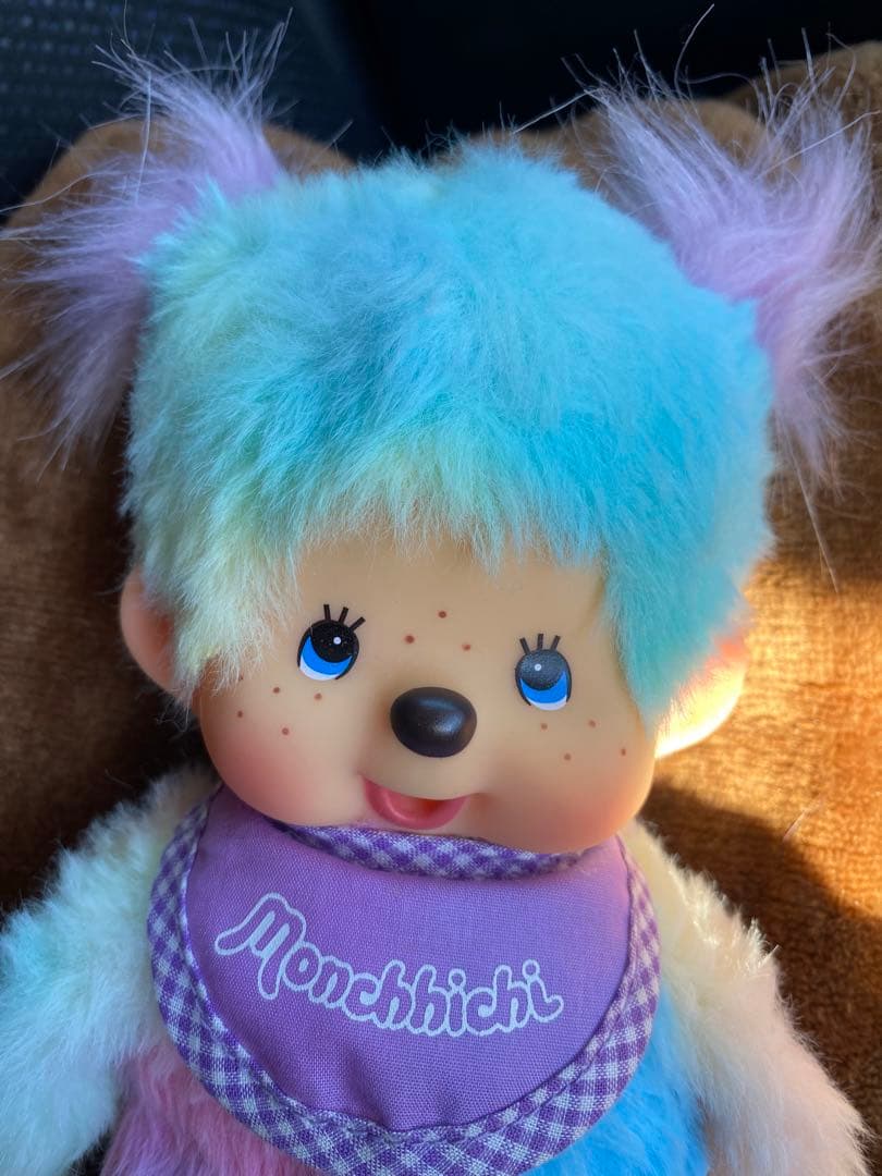 レア☆モンチッチ　ブルーアイレインボーヴンテージツインテール♡