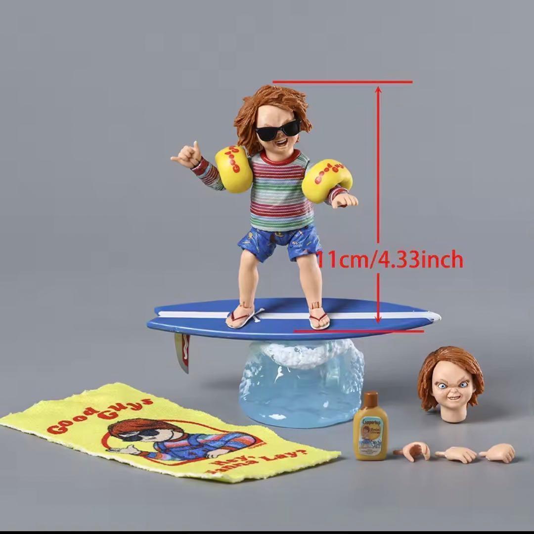 新品　NECA Chucky チャッキー　サーフズアップ　ネカ　フィギュア