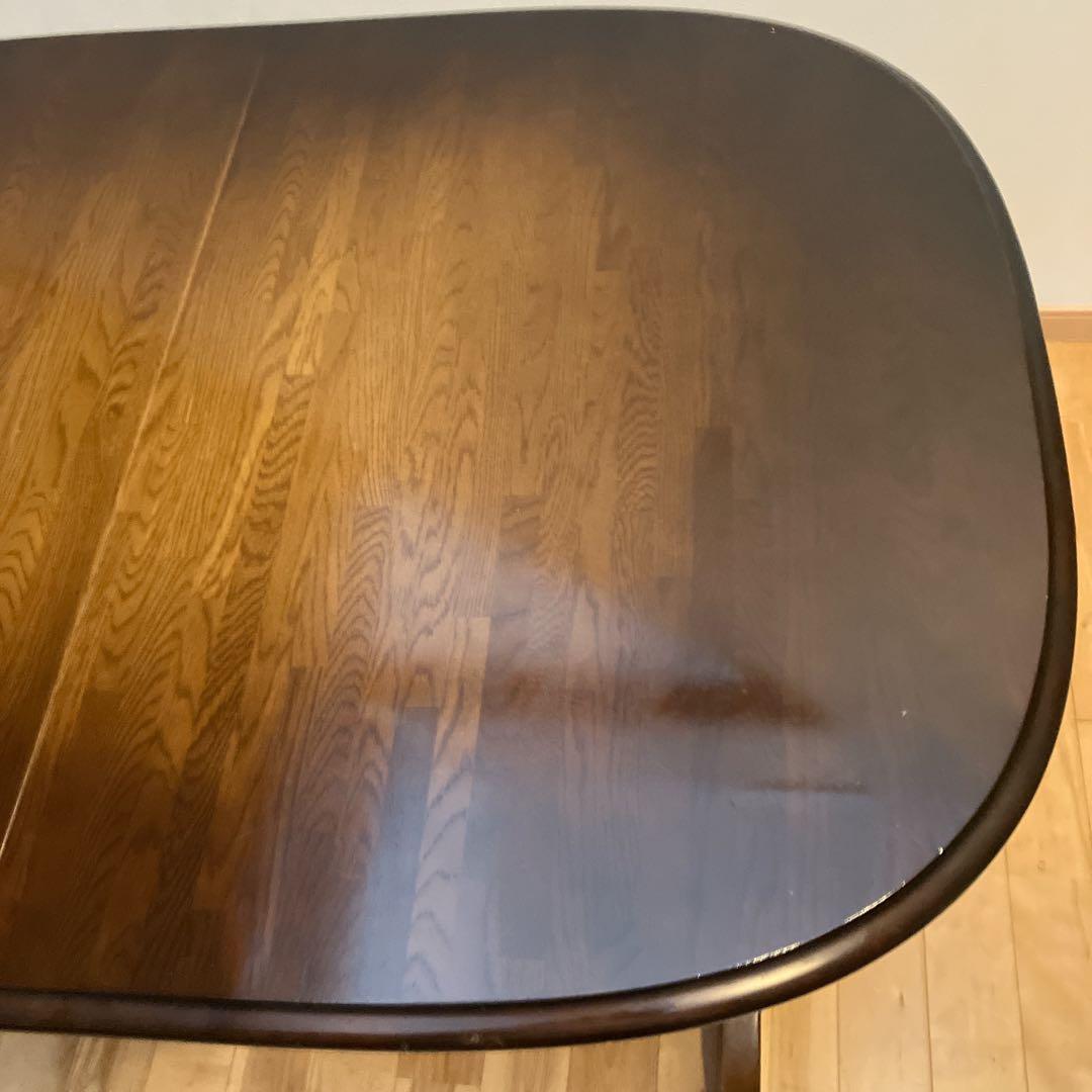 美品 飛騨産業 キツツキ HIDA エクステンション ダイニングテーブル 拡張