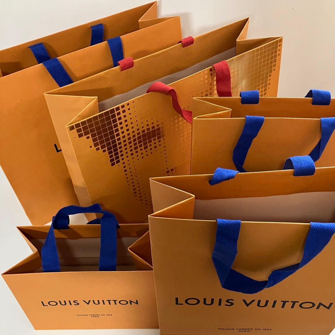 レア限定ショッパー含む】ルイヴィトン ショップ袋②大〜小サイズ 5枚