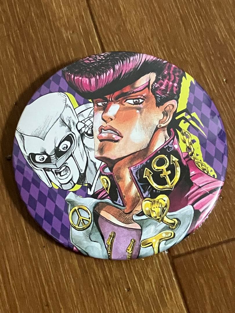 荒木飛呂彦原画展 ジョジョ展 in S市杜王町 2017 缶バッジ 東方仗助