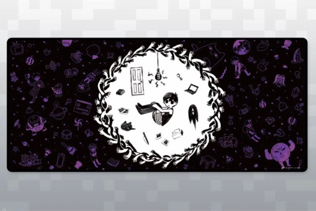 OMORI オモリ fangamer デスクマット クリアファイル3種セット