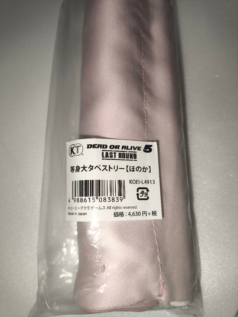 DEAD OR ALIVE ほのか 等身大タペストリー 未開封