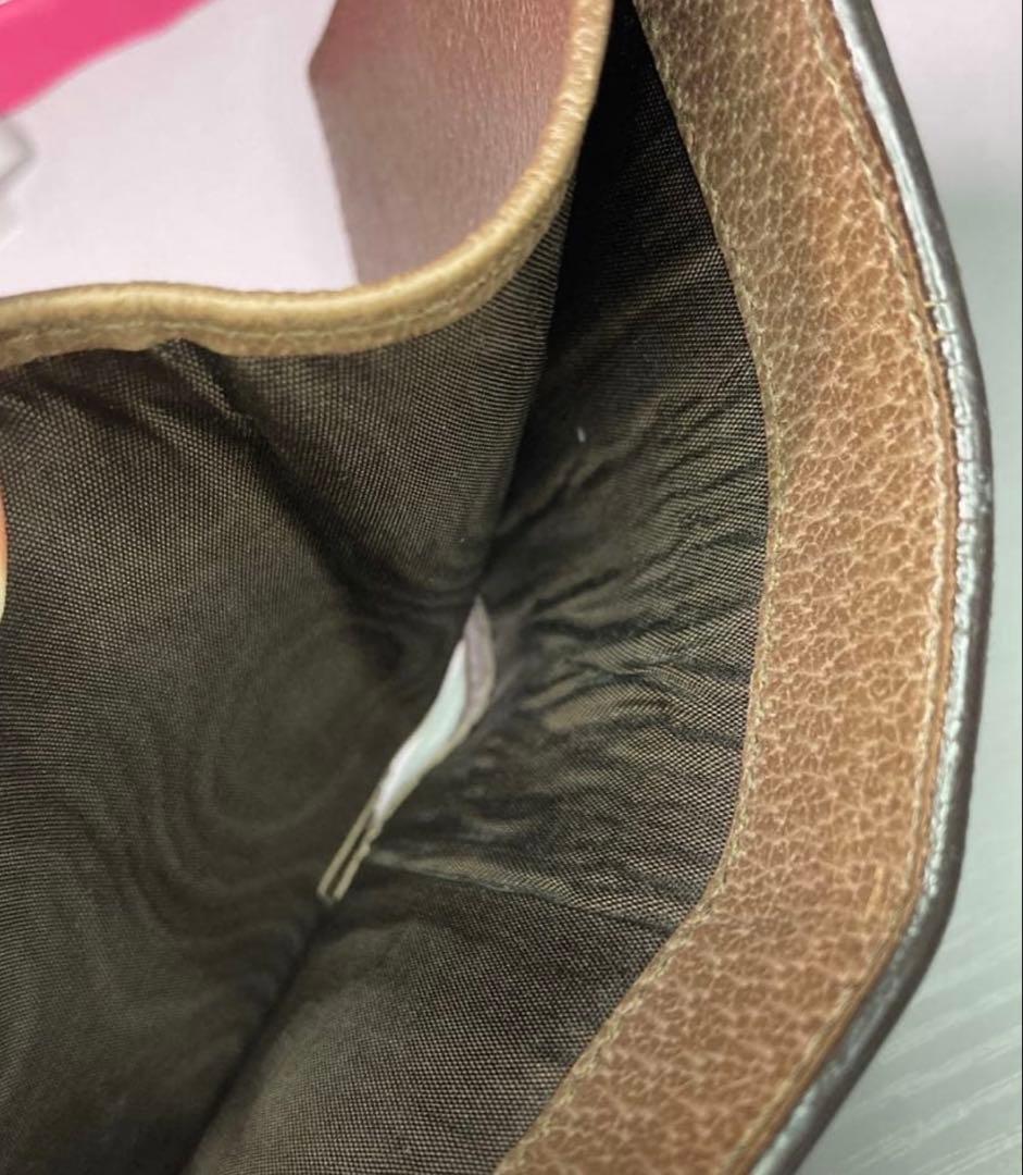 GUCCI GGキャンバス 二つ折り財布 グッチ