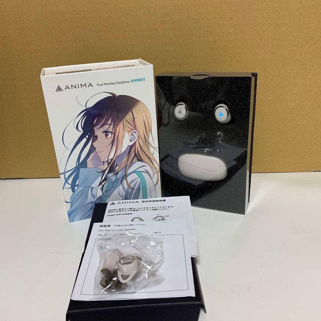 希少 にじさんじ 戌亥とこ ワイヤレスイヤホン ANIMA ANW01 ホワイト