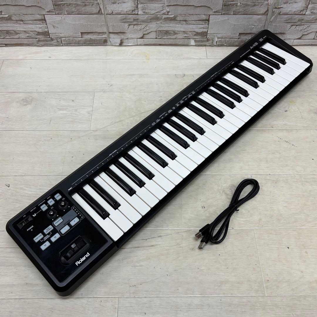 Roland ローランド 49鍵盤 USB MIDIキーボード A-49 ⑧ - メルカリ