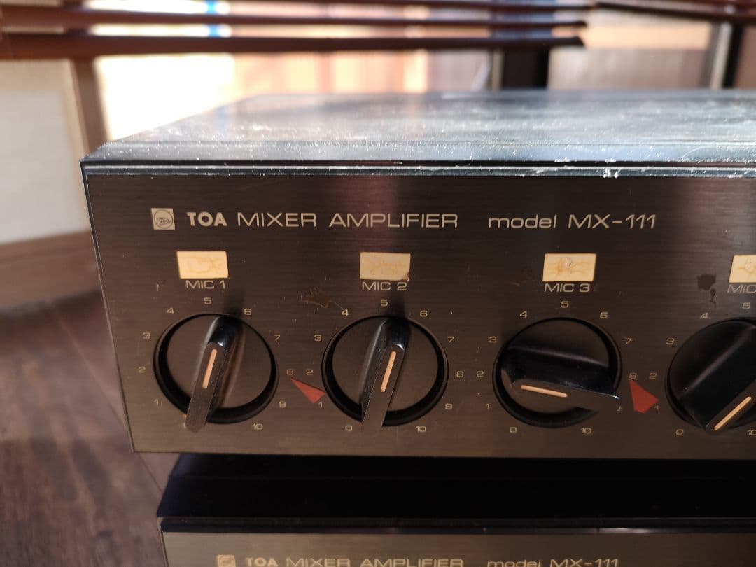 値下げしました】TOA ミキサーアンプMX-111 東亜