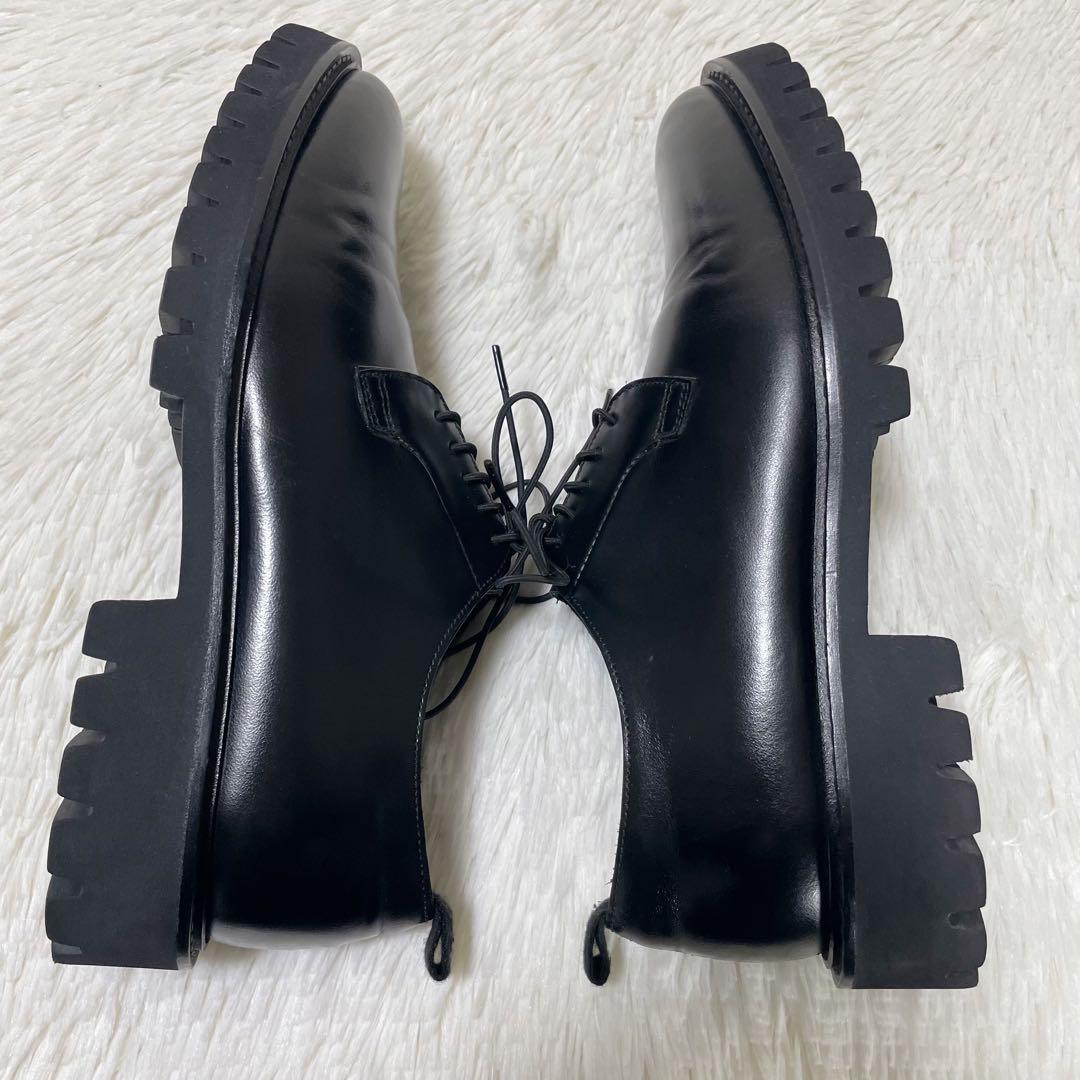 極美品✨定価2.1万　BEAMS HEART プレーントゥシューズ　本革　日本製