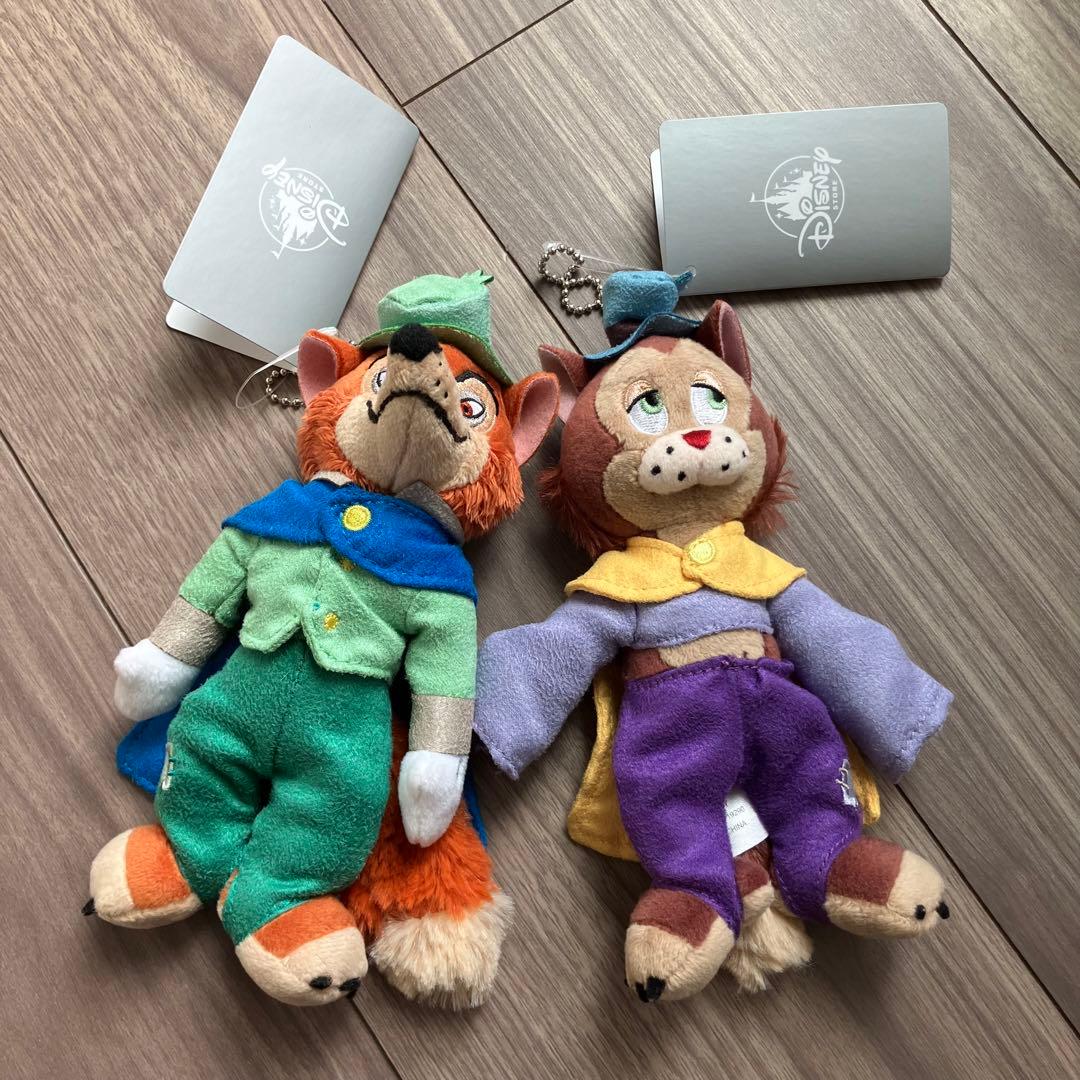 ディズニーストア ファウルフェロー ギデオン ぬいぐるみバッジ