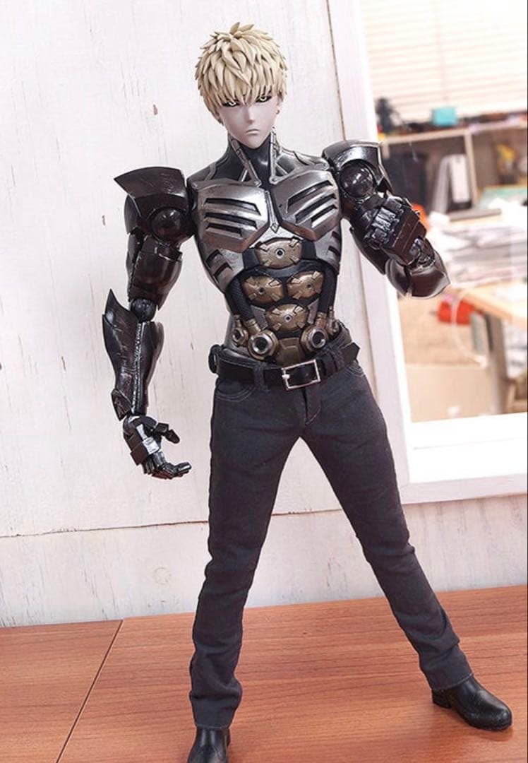 ワンパンマンのジェノスのフィギュア