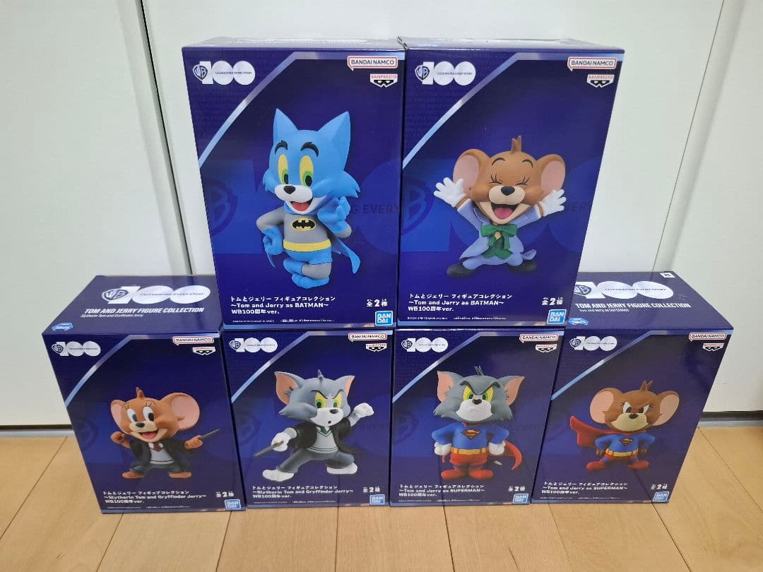トムとジェリー フィギュア WB100周年 ハリー バットマン スーパーマン