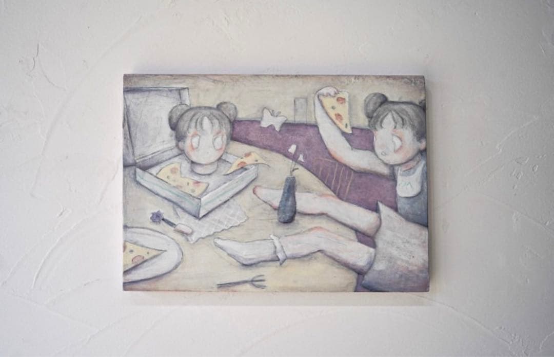 冨岡想　Tomioka Soh 原画　一点もの　unique